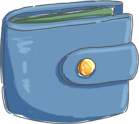 Cute Doodly Wallet 